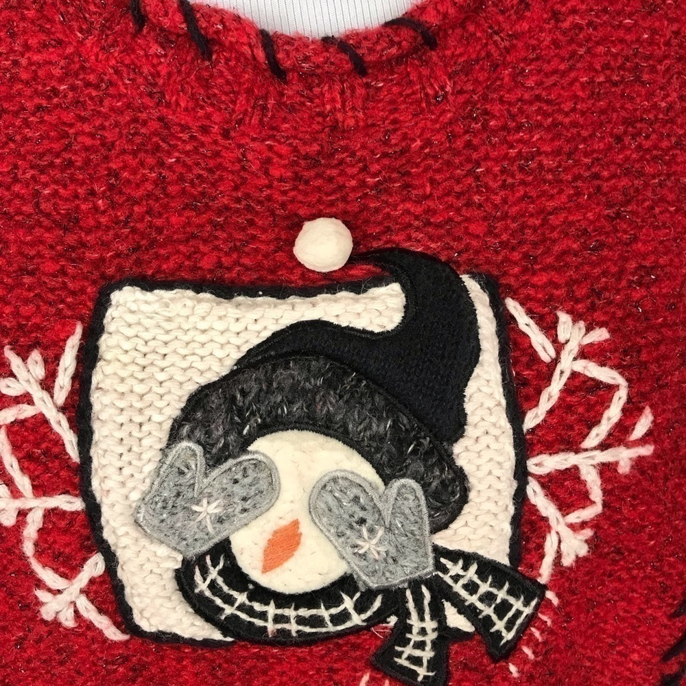 MANDELA Bay Snowman Christmas Sweater - Picture 2 of 7